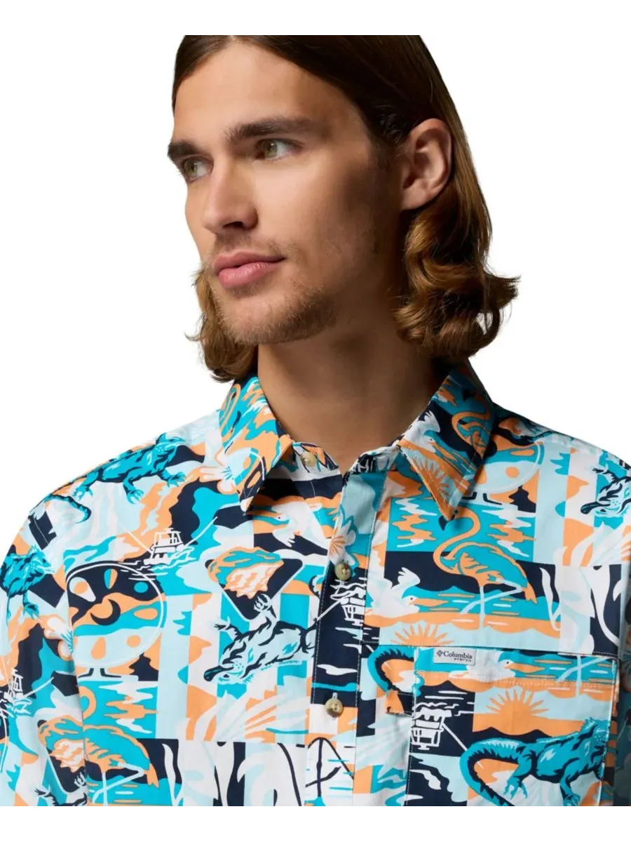 Мужская футболка с коротким рукавом Trollers Best Columbia, Bright Nectar Saltwaters — изображение 4 из 6