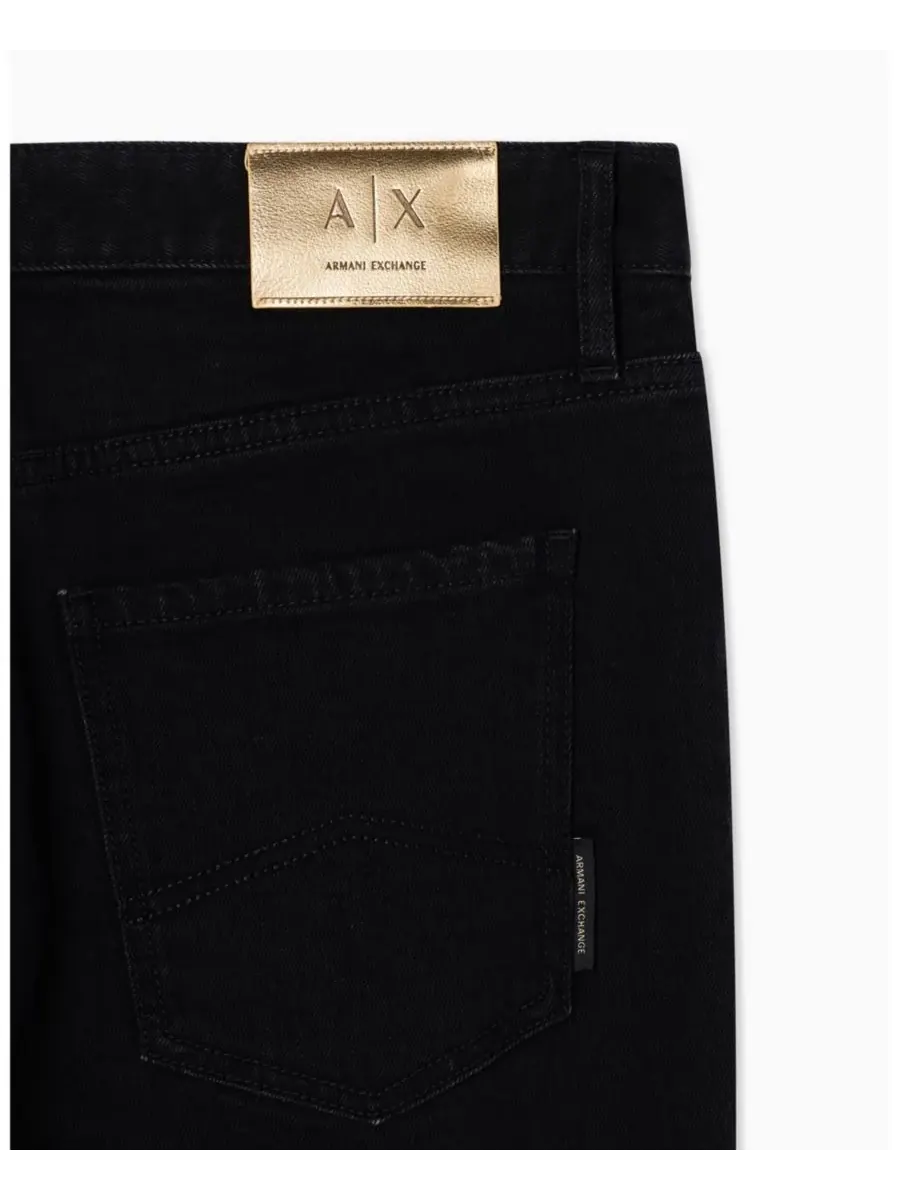 A|X Armani Exchange Мужские джинсы J14 Slim Denim — изображение 4 из 4, черный