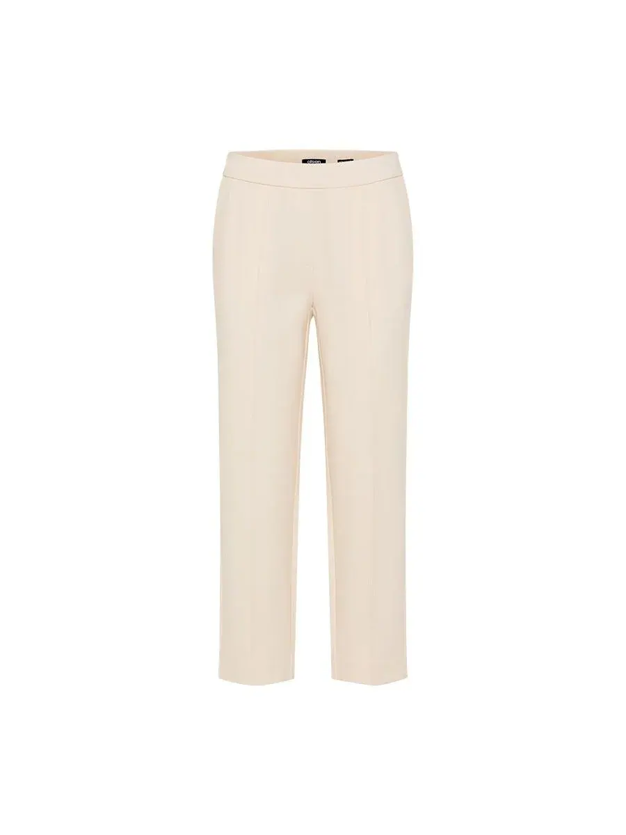 Женские трикотажные брюки Mona Jersey Knit Pant Olsen — изображение 4 из 6, бежевый