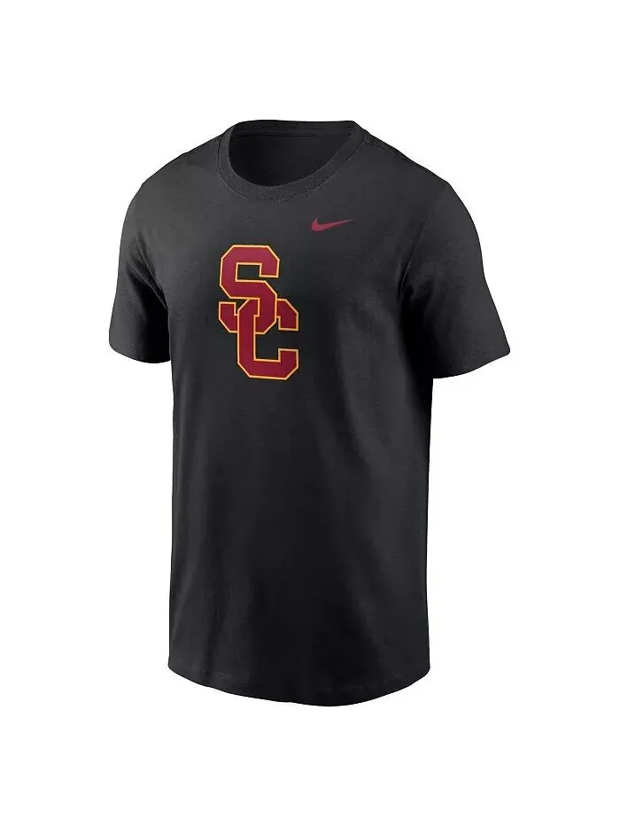 Мужская футболка с логотипом USC Trojans Primetime Evergreen Nike — изображение 3 из 3, белый