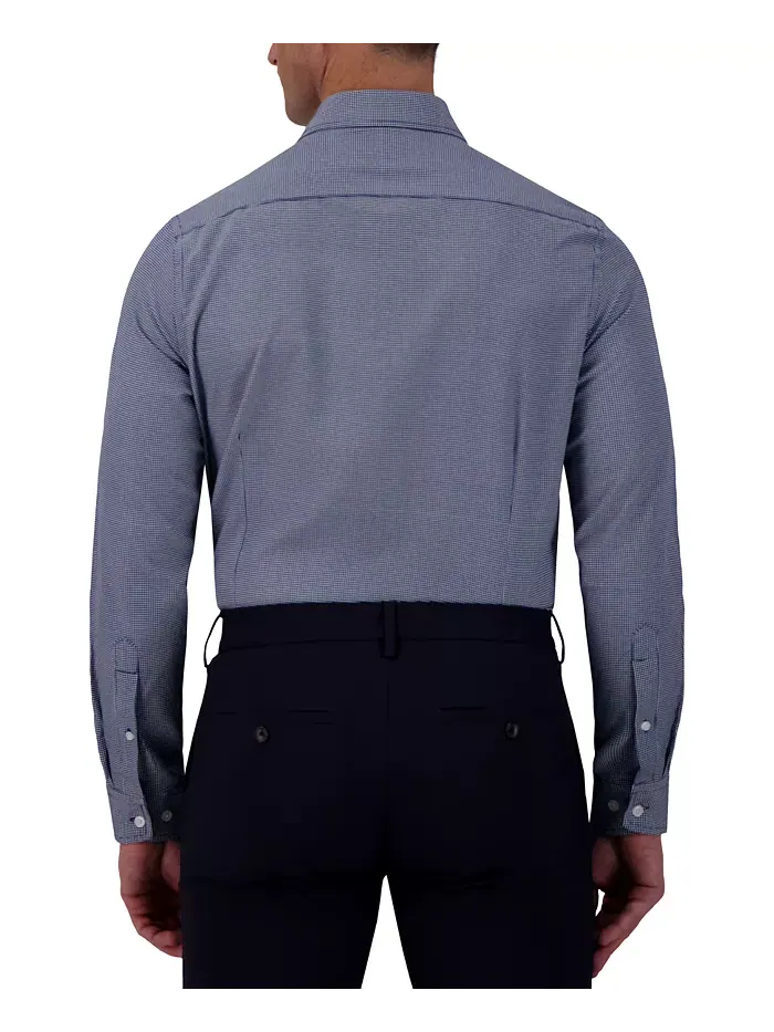 Мужская рубашка Slim-Fit в клетку Report Collection — изображение 2 из 6, синий