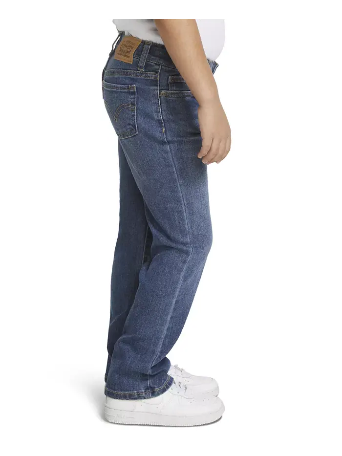 Джинсы классического покроя bootcut для девочек 4-6X Levi'S — изображение 2 из 10, синий