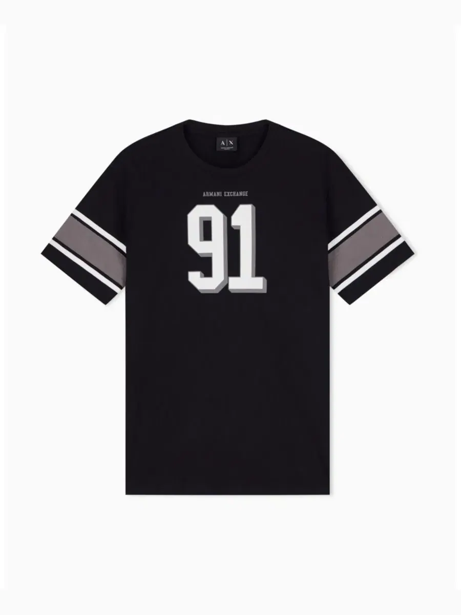 Футболка с коротким рукавом Arm Band 91 A|X Armani Exchange — изображение 1 из 8, черный