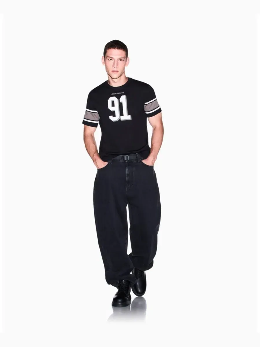 Футболка с коротким рукавом Arm Band 91 A|X Armani Exchange — изображение 3 из 8, черный