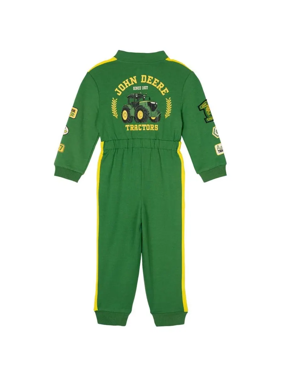 Комбинезон John Deere Racing Coverall — изображение 2 из 3, зеленый желтый