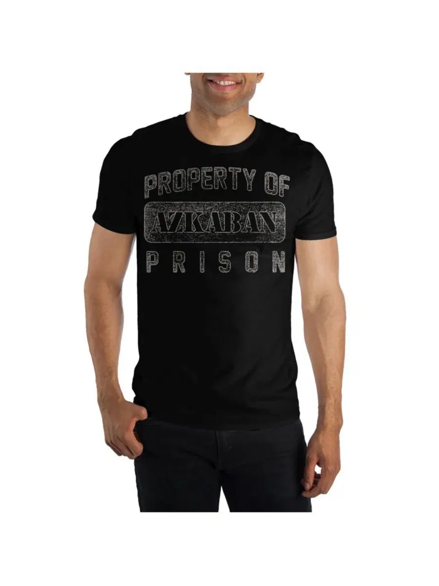 Футболка с длинным рукавом Property of Azkaban Prison Harry Potter — изображение 1 из 3, черный
