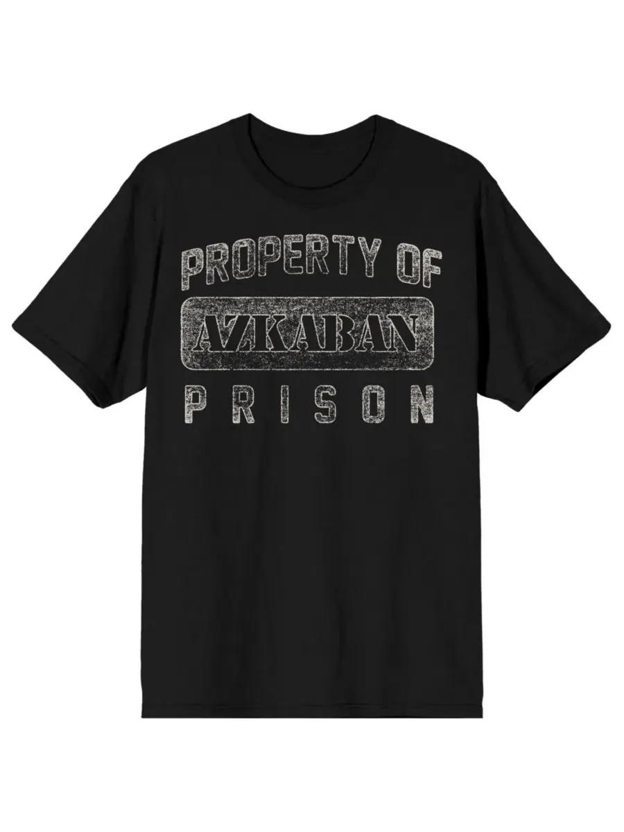 Футболка с длинным рукавом Property of Azkaban Prison Harry Potter — изображение 3 из 3, черный