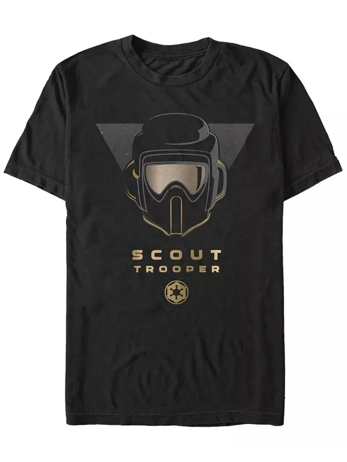 Футболка мужская Star Wars Jedi Fallen Order Scout Trooper Fifth Sun — изображение 1 из 1, черный