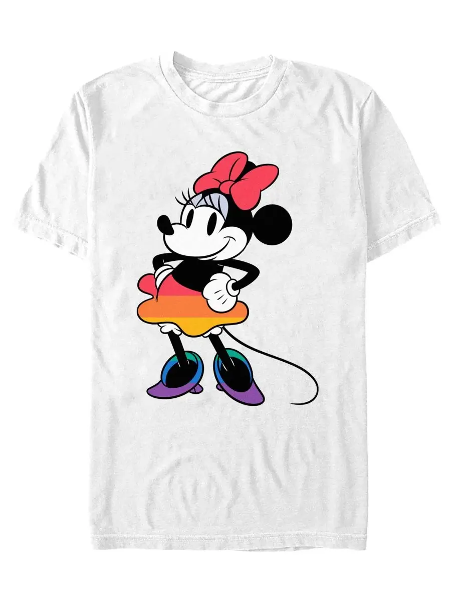 Мужская футболка с коротким рукавом "Minnie Proud Pose" Design By Humans — изображение 1 из 3, белый