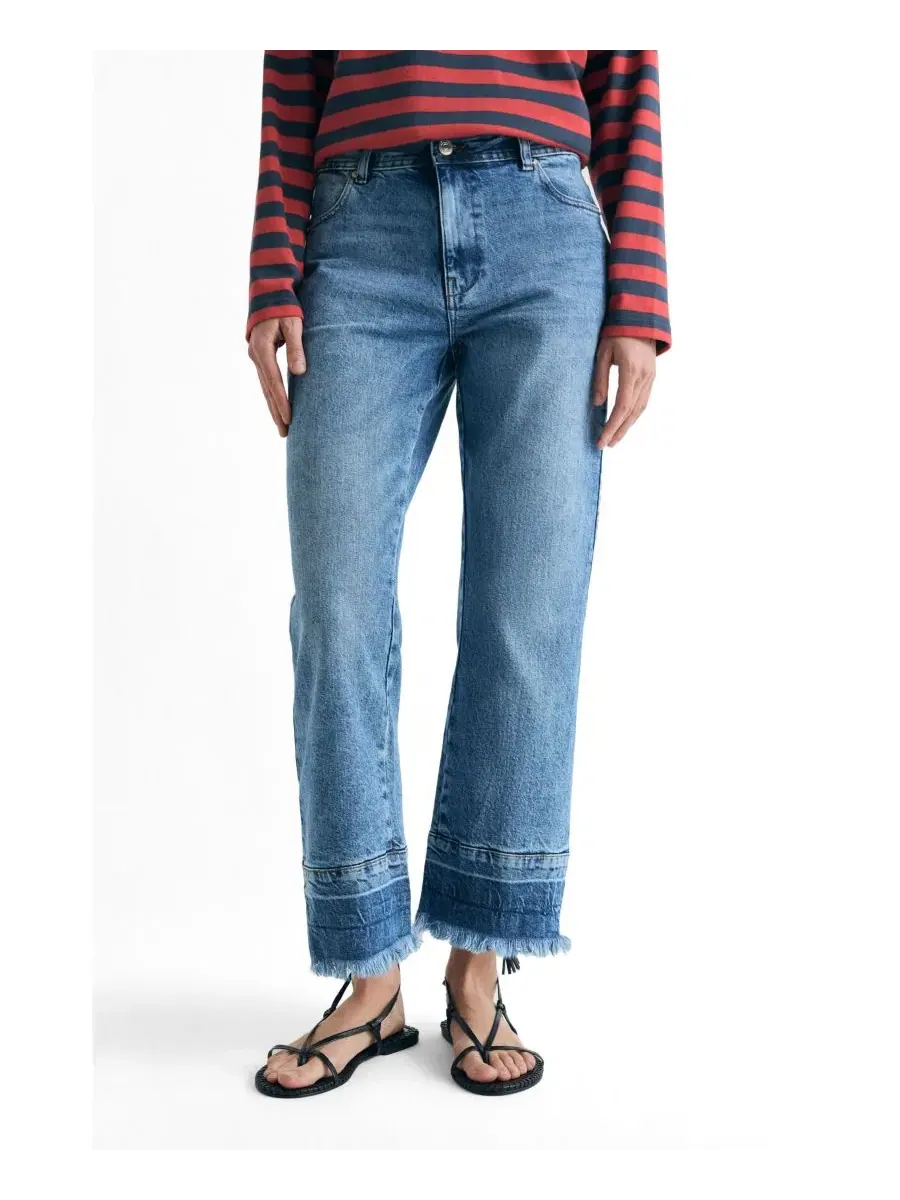 Женские джинсы прямого кроя Rivetwash Denim Scalpers, Lightindigo — изображение 1 из 3