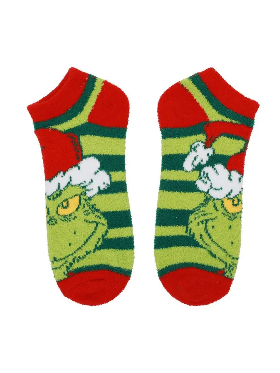 Носки женские с рисунком Гринча, комплект из 3 пар The Grinch — изображение 2 из 5, мульти