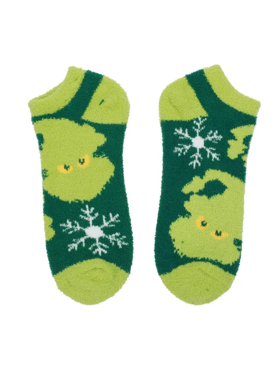 Носки женские с рисунком Гринча, комплект из 3 пар The Grinch — изображение 4 из 5, мульти