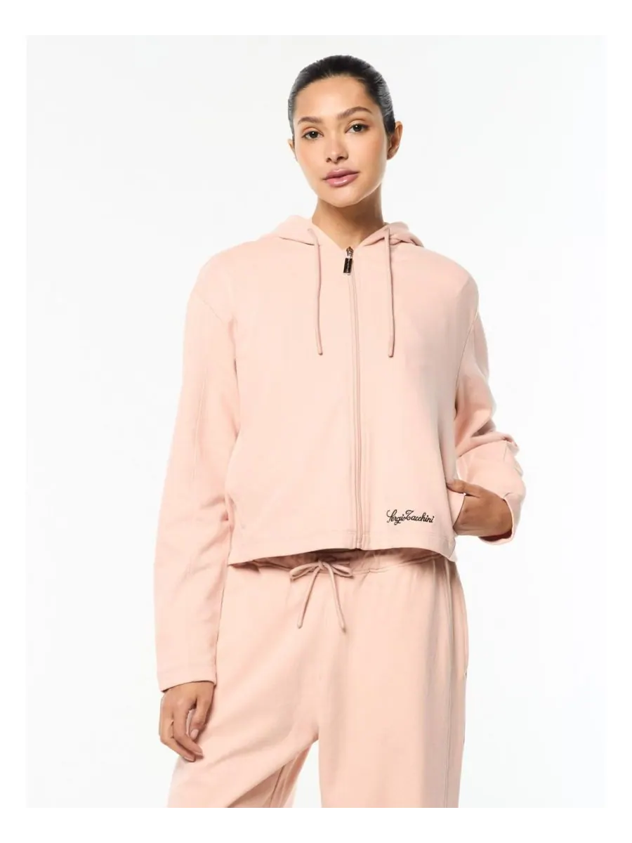 Женская толстовка с капюшоном Sergio Tacchini — изображение 1 из 8, песочный