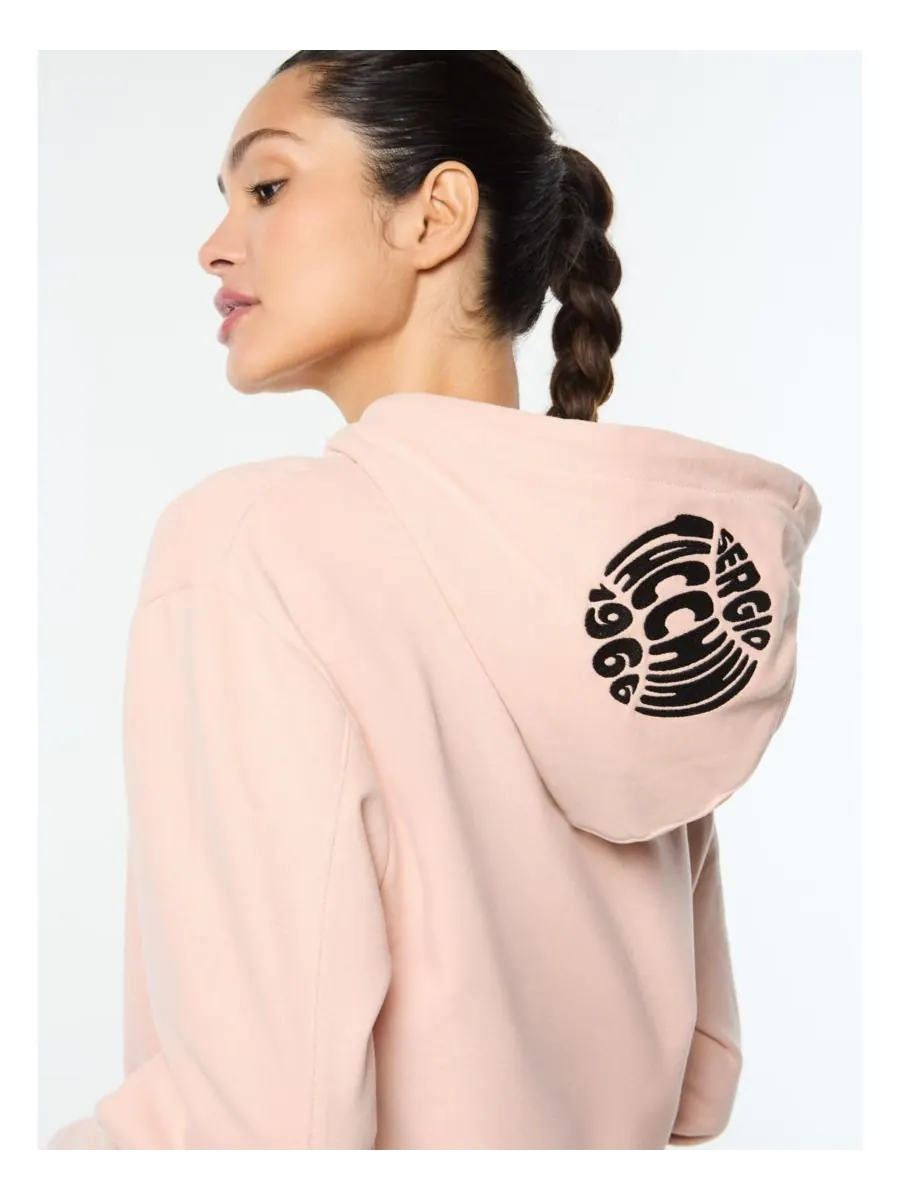 Женская толстовка с капюшоном Sergio Tacchini — изображение 5 из 8, песочный