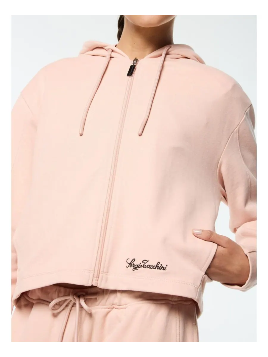 Женская толстовка с капюшоном Sergio Tacchini — изображение 6 из 8, песочный