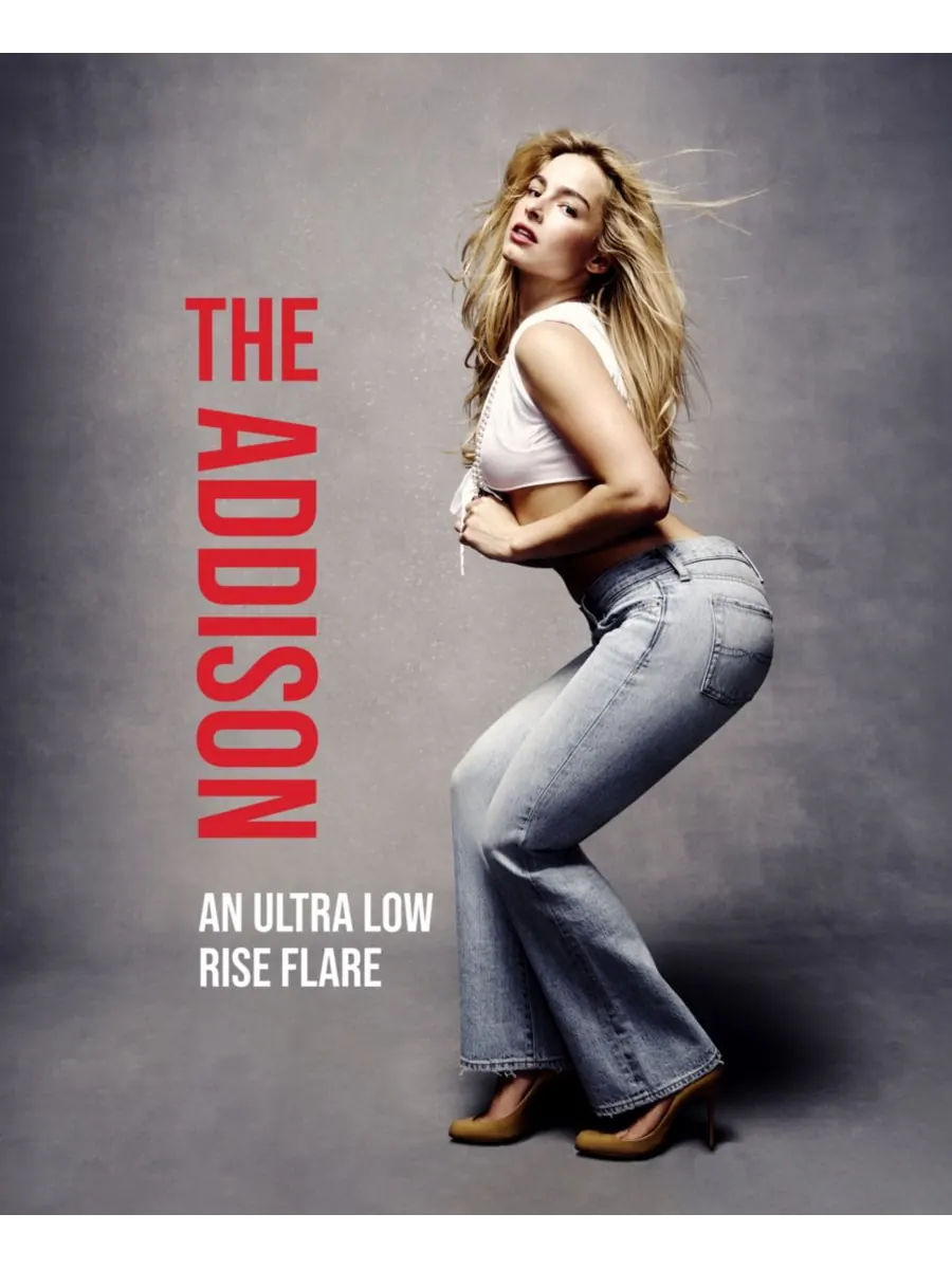 Женские брюки Addison Ultra Low Rise Flare Lucky Brand — изображение 9 из 9, нюд