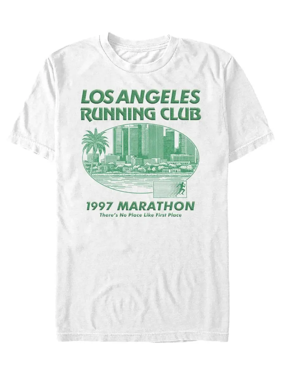 Футболка с принтом Los Angeles Running Club Fifth Sun — изображение 1 из 3, белый