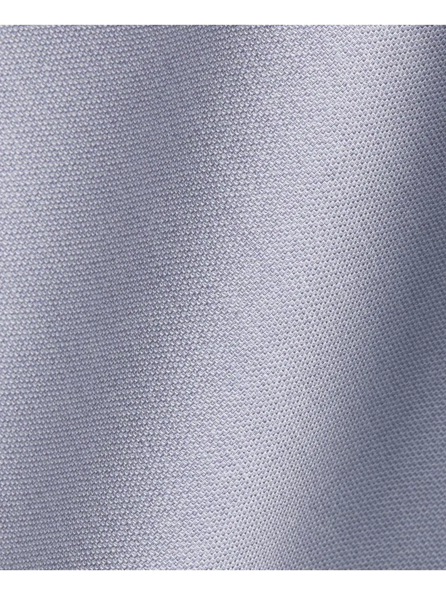 Рубашка из хлопка с эластаном, свободного кроя, с отложным воротником Calvin Klein — изображение 3 из 3, фиолетовый