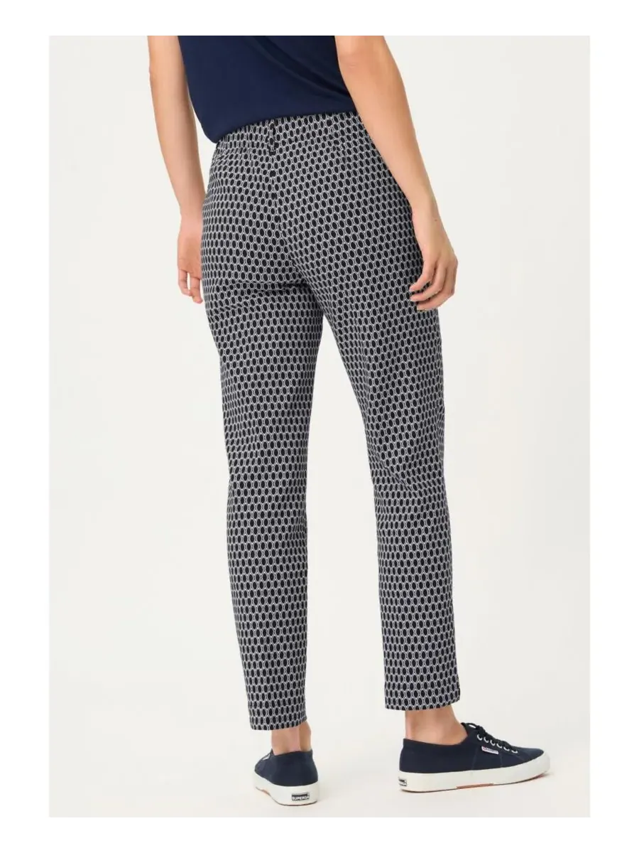 Женские брюки Lisa Fit Geo Pull-On Olsen — изображение 3 из 6, синий