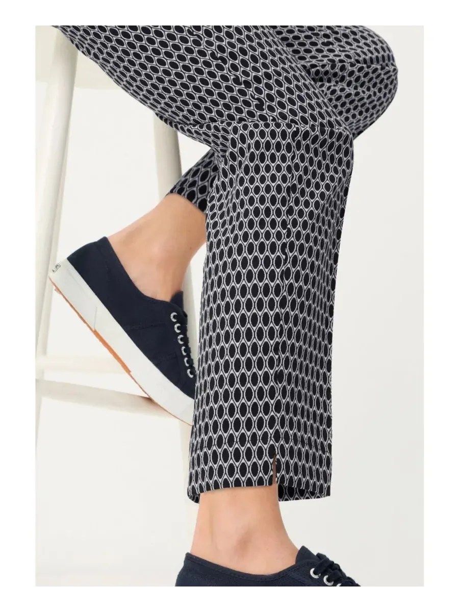 Женские брюки Lisa Fit Geo Pull-On Olsen — изображение 4 из 6, синий