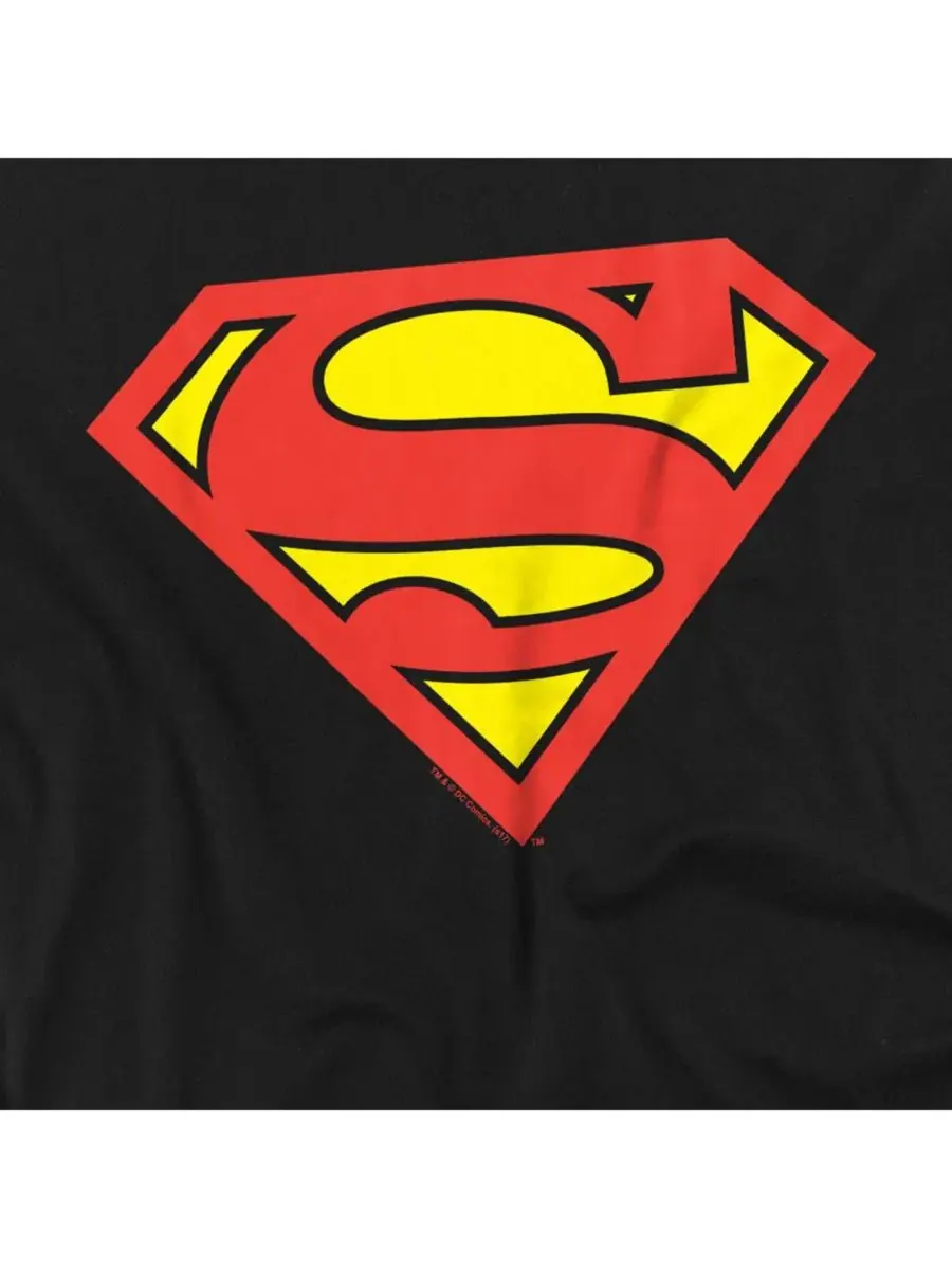 Футболка с логотипом Superman — изображение 3 из 3, черный
