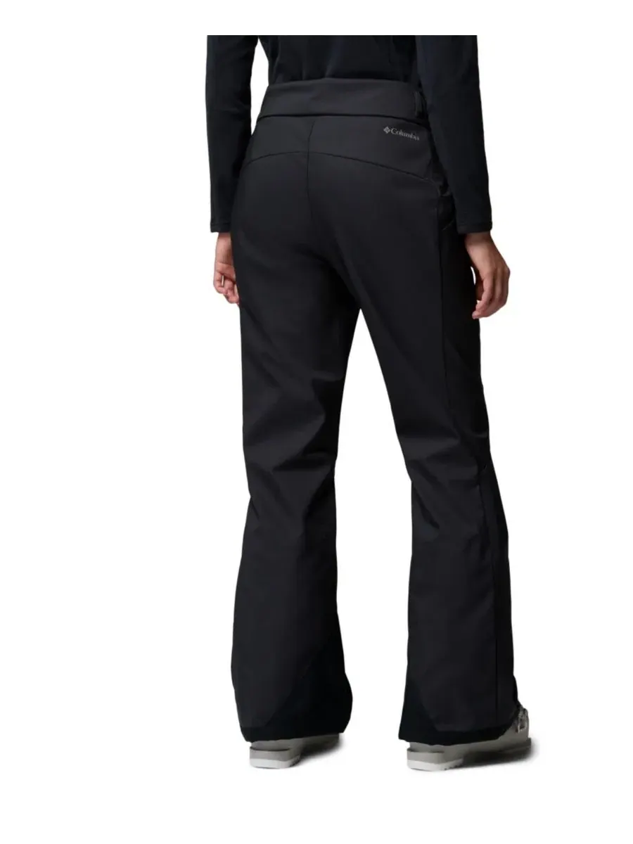Женские горнолыжные брюки Roffe Ridge High-Waist Softshell Columbia — изображение 7 из 8, черный