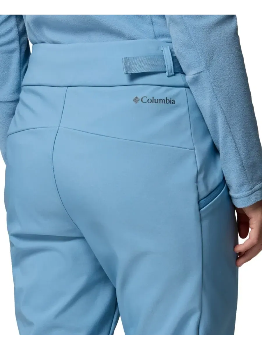 Женские горнолыжные брюки Roffe Ridge High-Waist Softshell Columbia, Rainy Day — изображение 7 из 7
