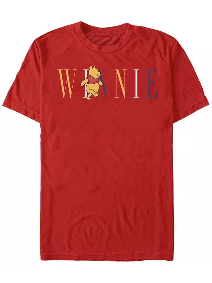 Мужская футболка с коротким рукавом Pooh Fashion Fifth Sun — изображение 1 из 1, красный