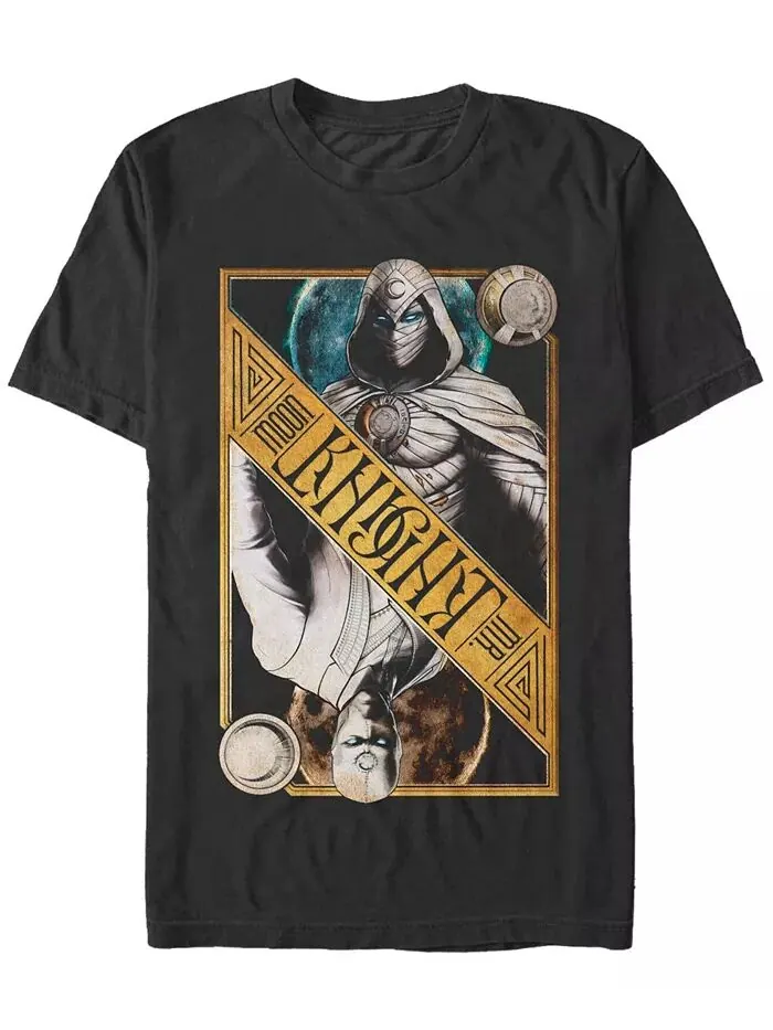 Мужская футболка с коротким рукавом Moon Knight Dual Card Fifth Sun — изображение 1 из 1, черный
