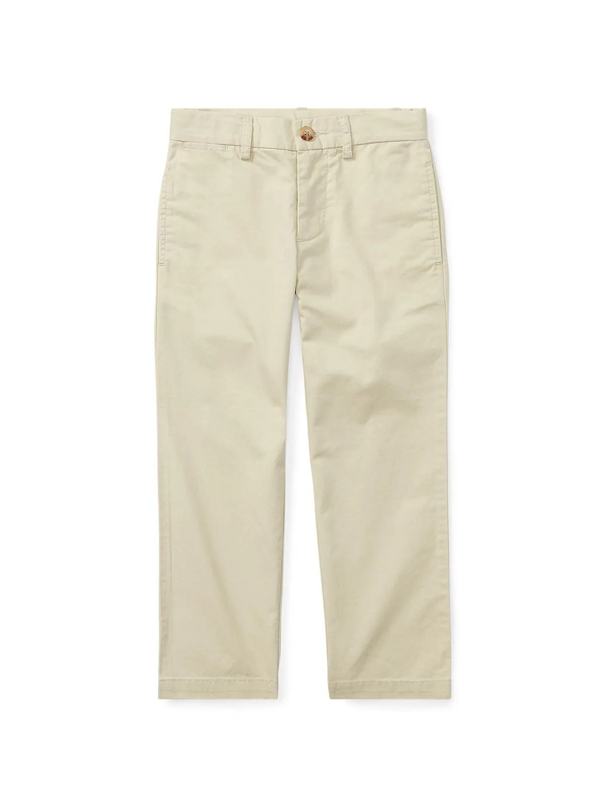 Рубашка из хлопкового поплина в клетку для мальчиков Big Boys Polo Ralph Lauren — изображение 1 из 5, песочный