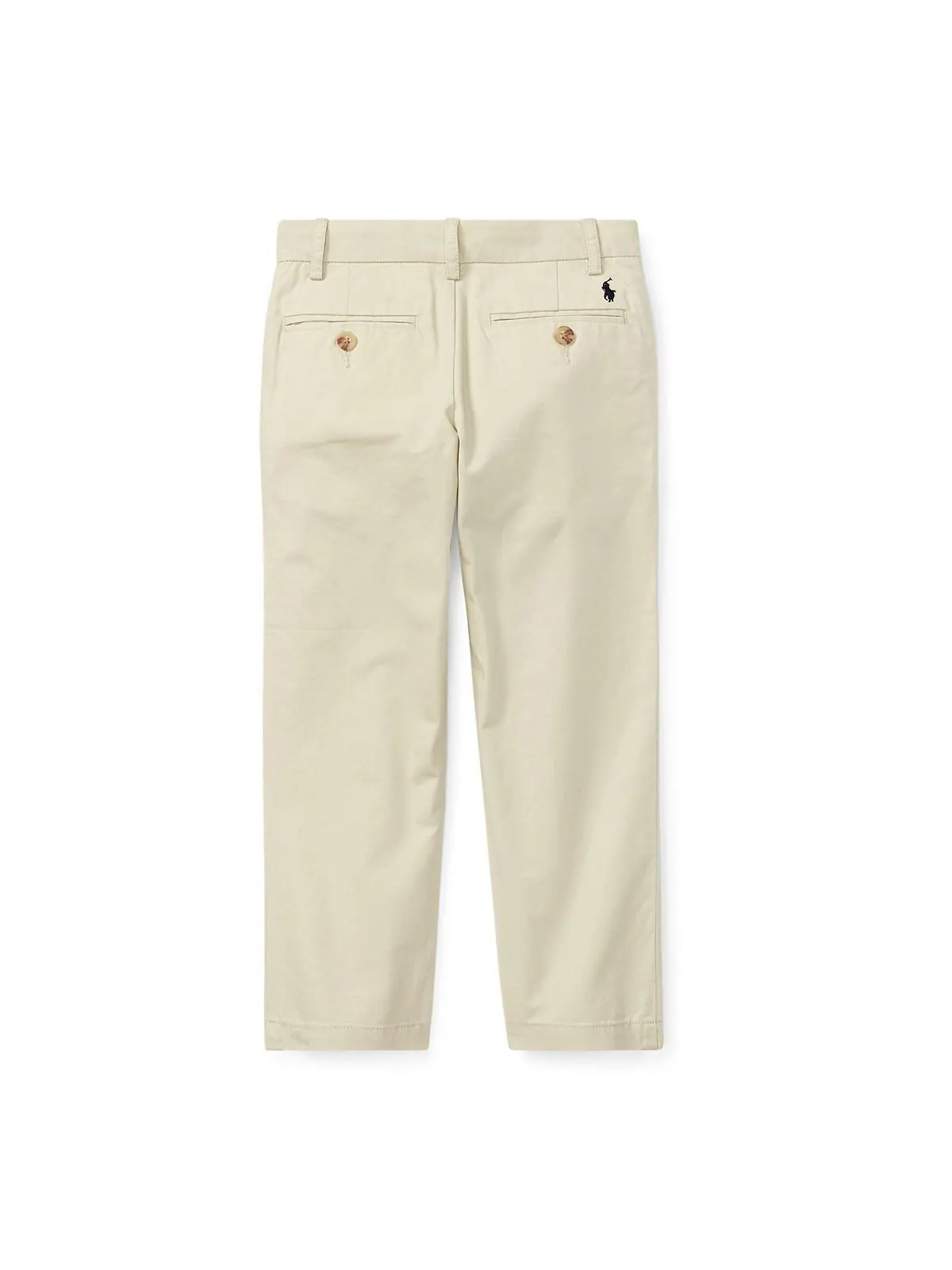 Рубашка из хлопкового поплина в клетку для мальчиков Big Boys Polo Ralph Lauren — изображение 2 из 5, песочный