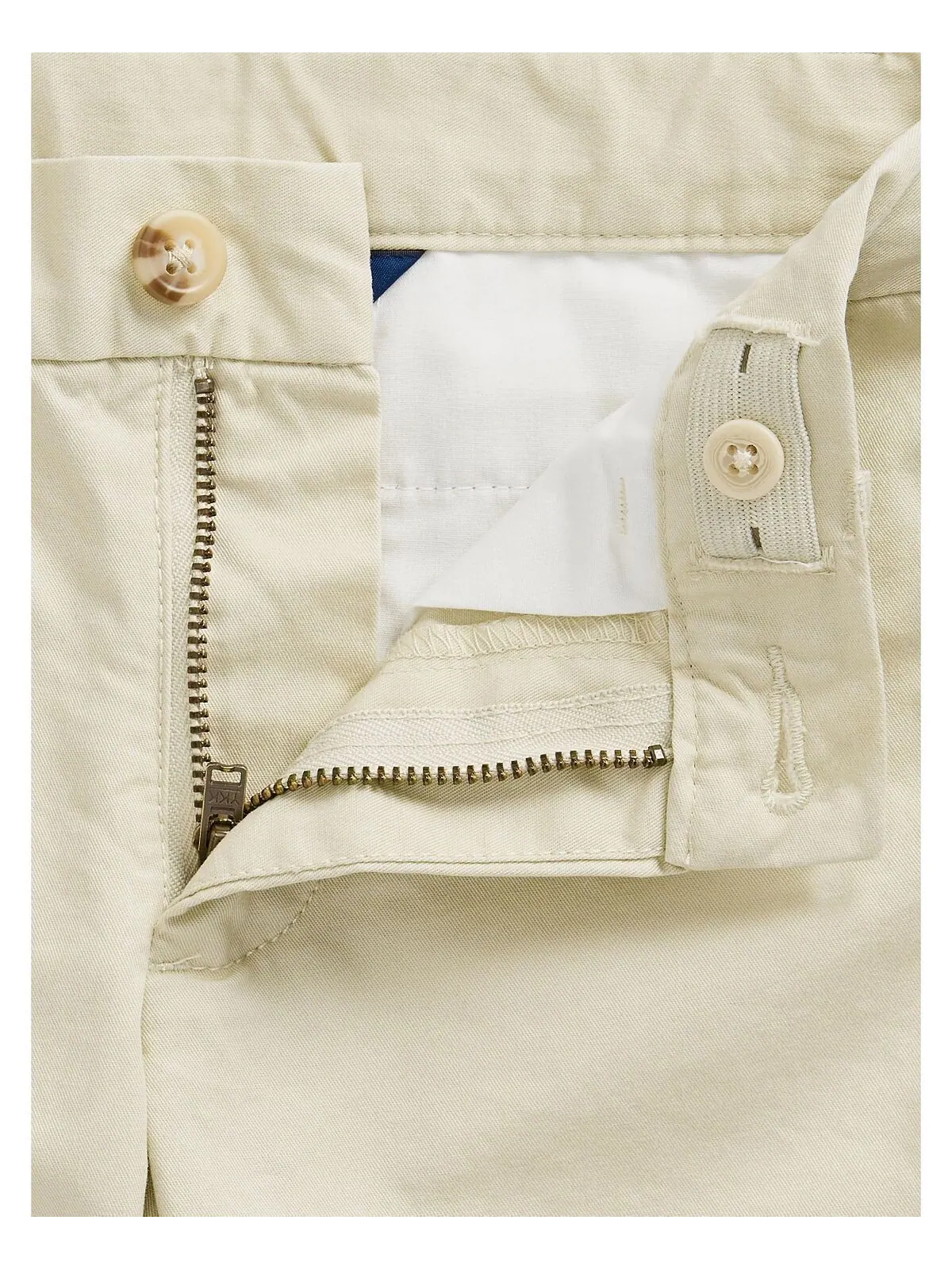 Рубашка из хлопкового поплина в клетку для мальчиков Big Boys Polo Ralph Lauren — изображение 3 из 5, песочный