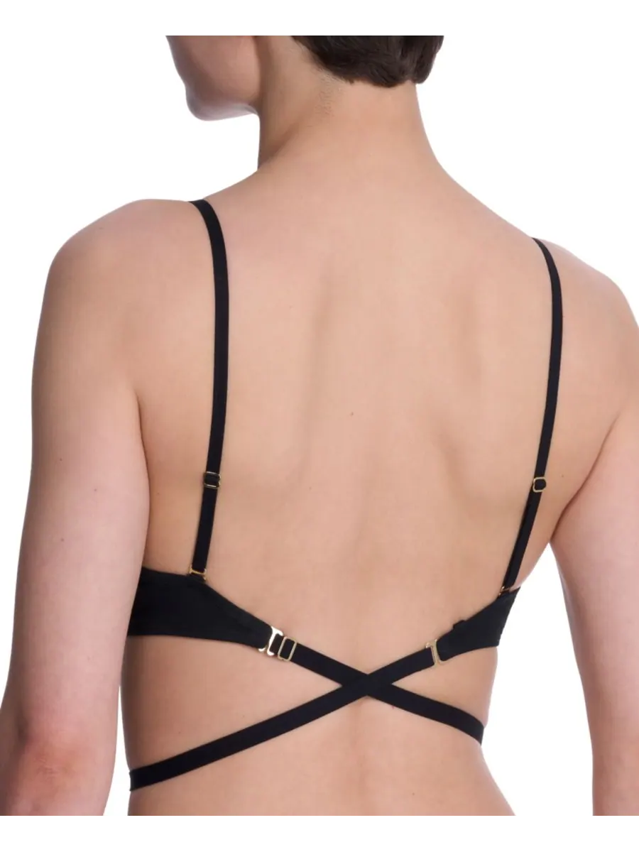 Женский бюстгальтер-футболка Verge Convertible Plunge 721326 Natori — изображение 7 из 10, черный
