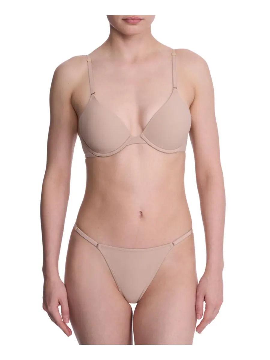Женский бюстгальтер-футболка Verge Convertible Plunge 721326 Natori — изображение 5 из 10, кофе