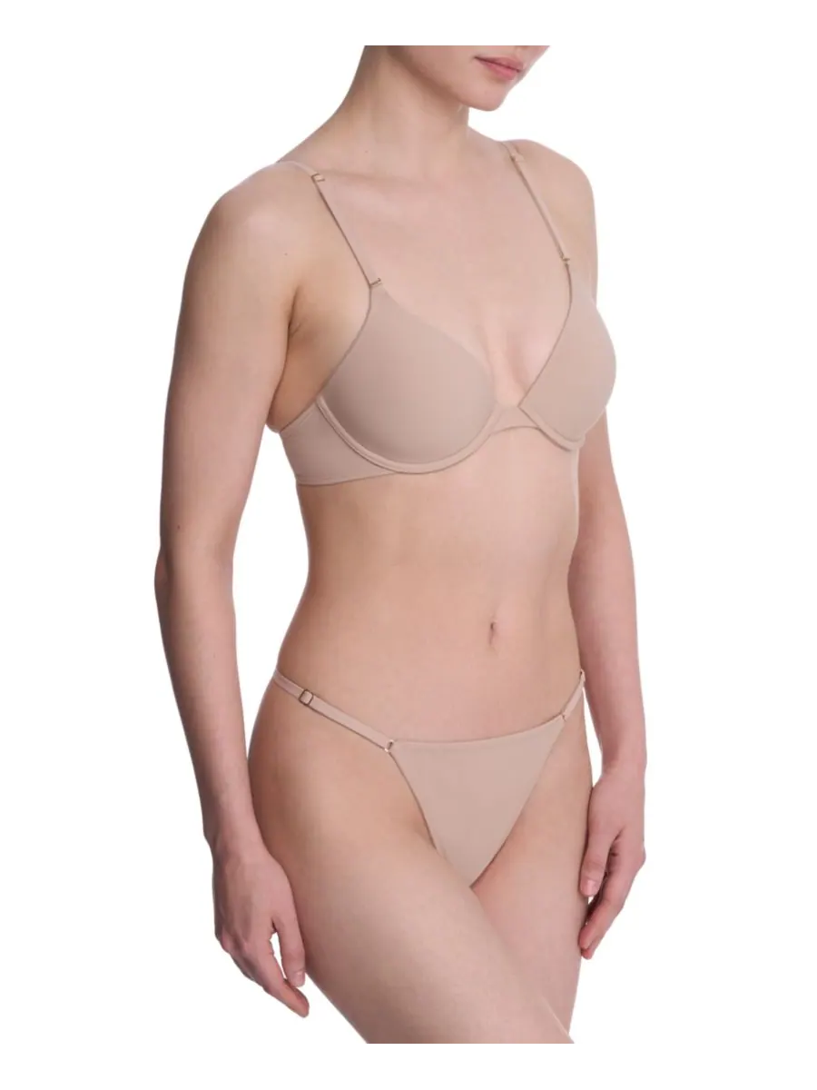 Женский бюстгальтер-футболка Verge Convertible Plunge 721326 Natori — изображение 6 из 10, кофе