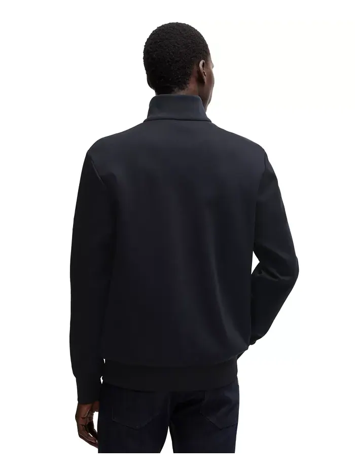 Мужская молния-худи классического кроя Hugo Boss — изображение 4 из 4, синий