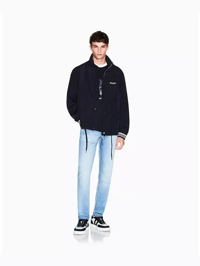 Мужские джинсы J66 Skinny Comfort A|X Armani Exchange — изображение 2 из 5, синий