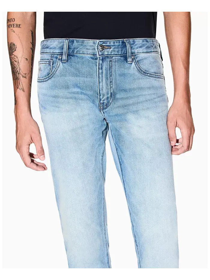 Мужские джинсы J66 Skinny Comfort A|X Armani Exchange — изображение 5 из 5, синий