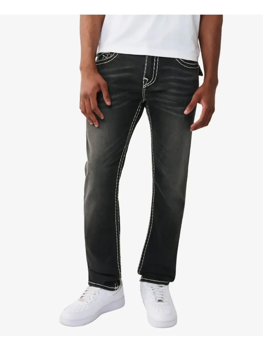 Мужские джинсы Rocco Skinny Super T Flap Jeans True Religion — изображение 3 из 3, черный