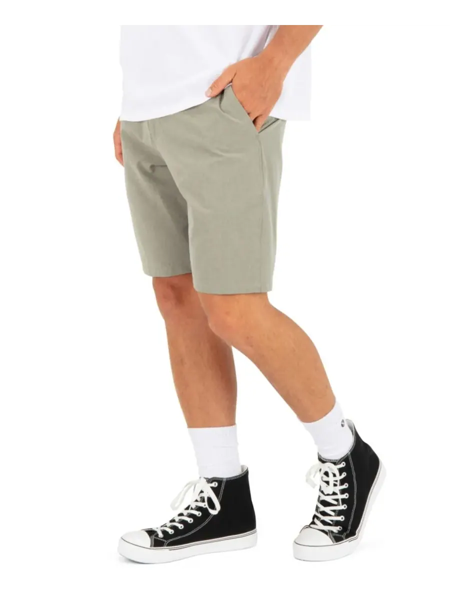 Мужские шорты Phantom Regular-Fit Walk Shorts Hurley — изображение 3 из 6, оливковый