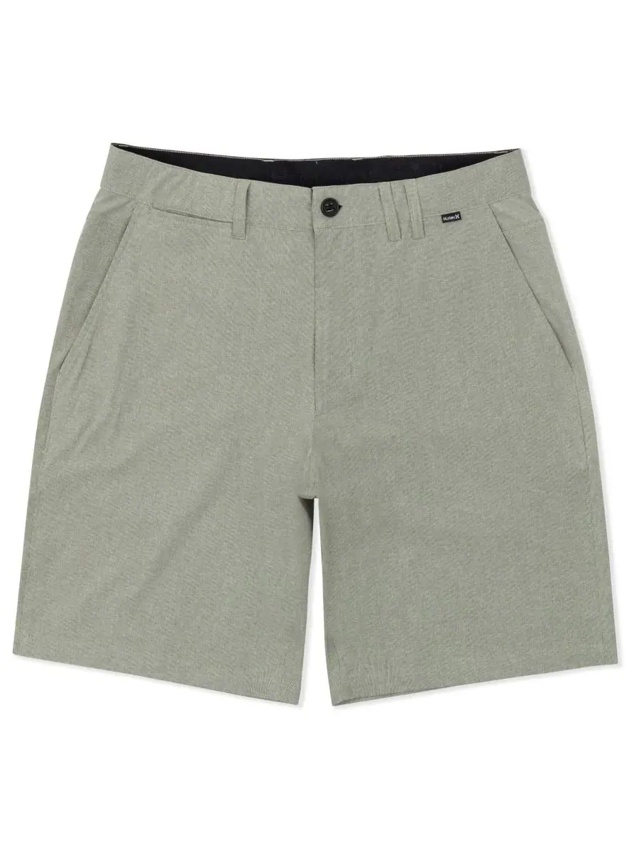 Мужские шорты Phantom Regular-Fit Walk Shorts Hurley — изображение 5 из 6, оливковый