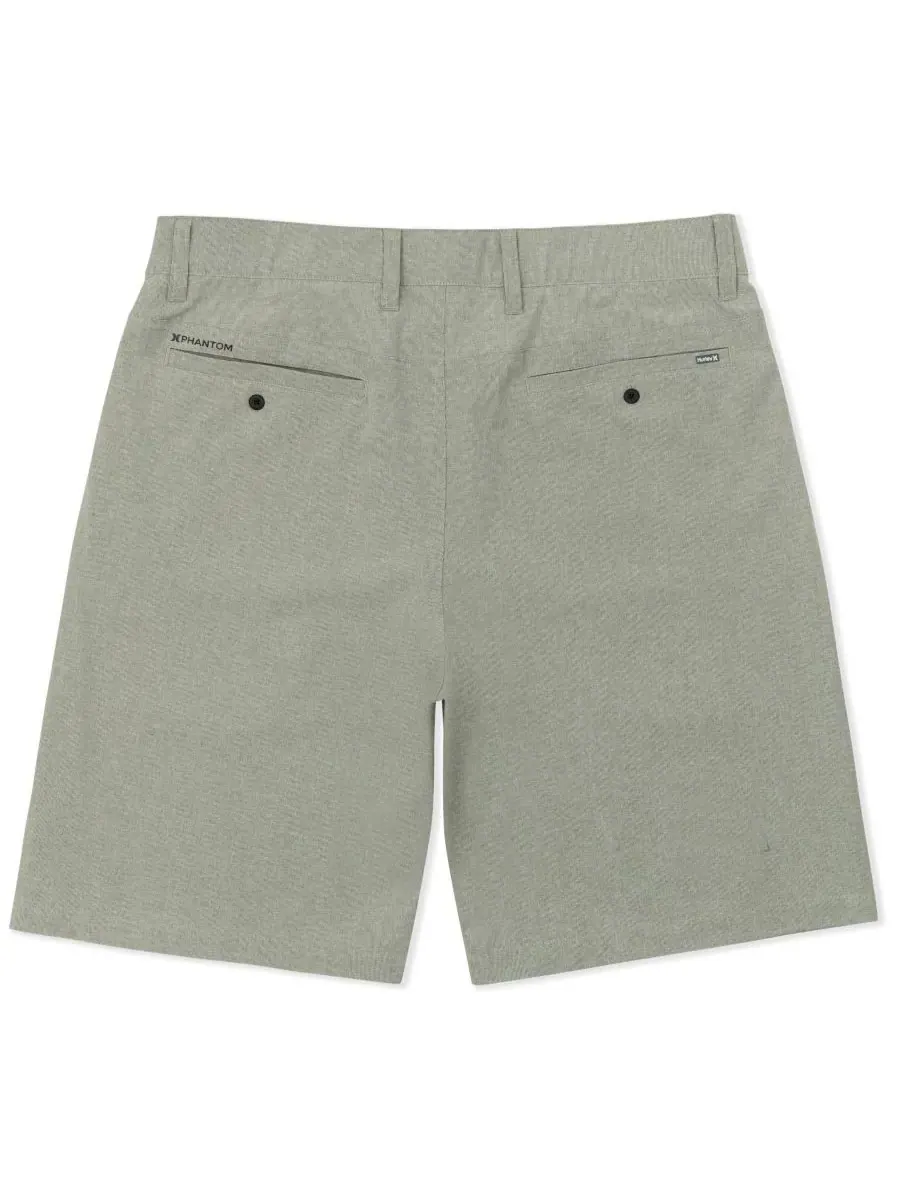 Мужские шорты Phantom Regular-Fit Walk Shorts Hurley — изображение 6 из 6, оливковый
