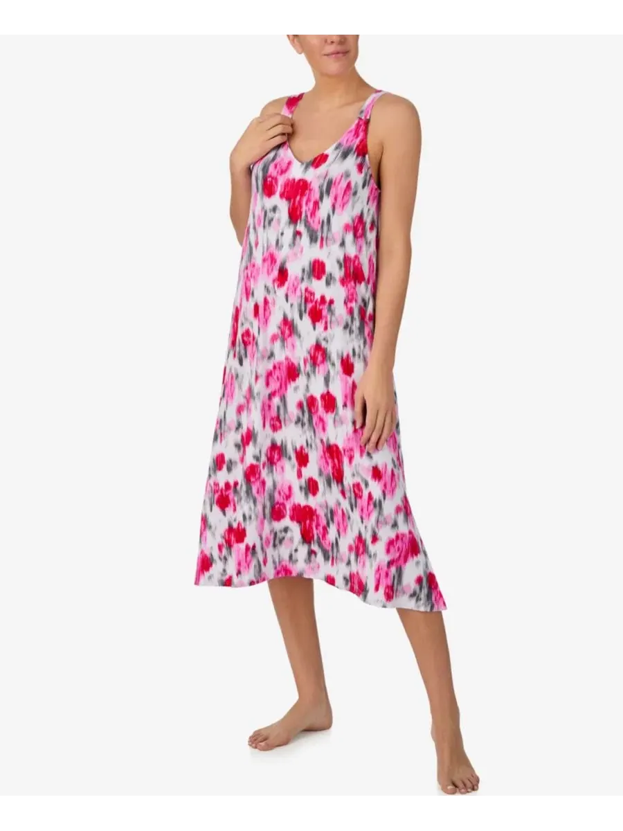 Женская ночная рубашка без рукавов, короткая, ночная DKNY, Ikat Roses — изображение 2 из 3