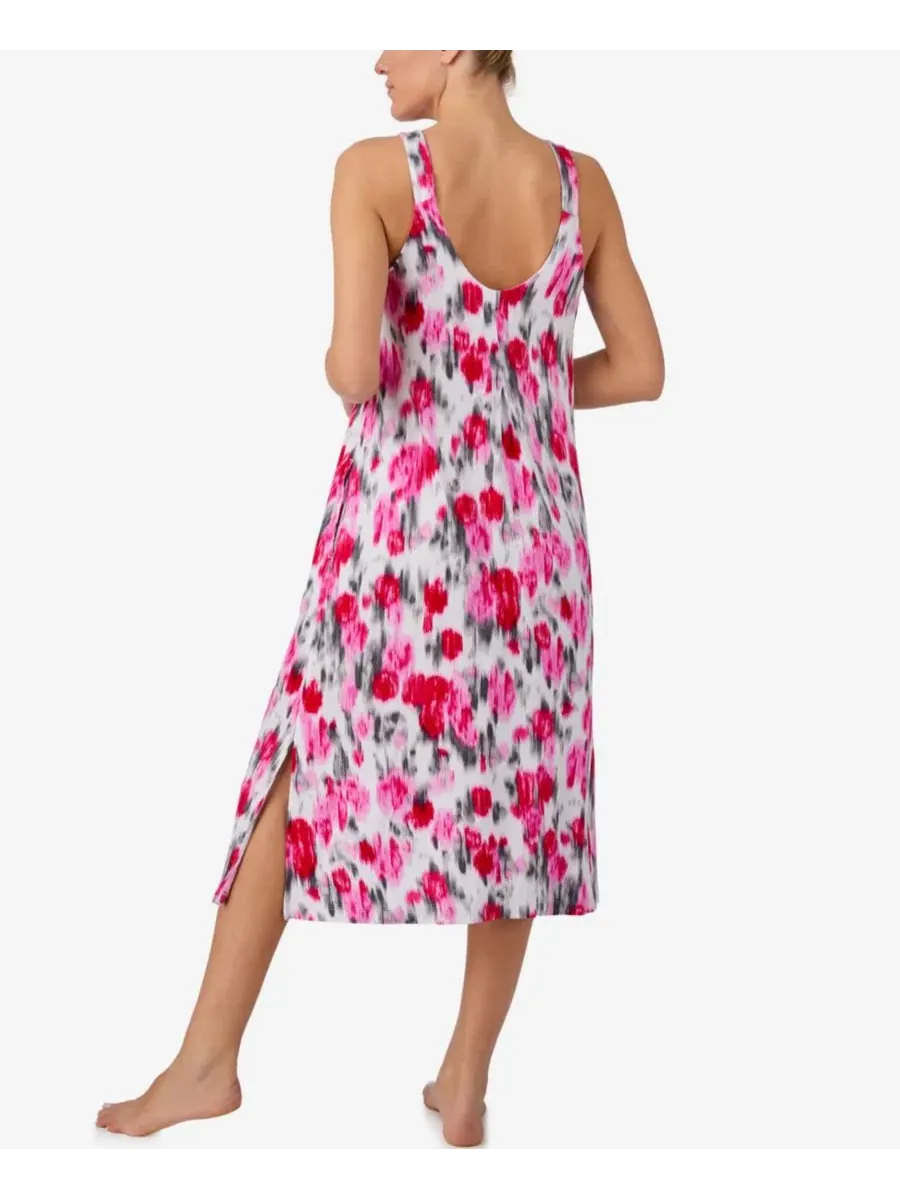 Женская ночная рубашка без рукавов, короткая, ночная DKNY, Ikat Roses — изображение 3 из 3