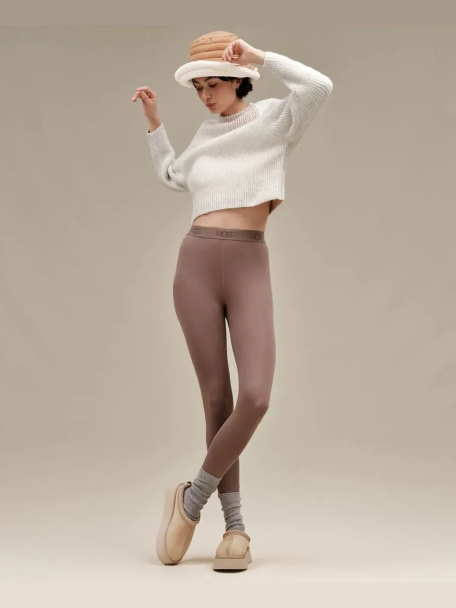 Женские леггинсы UGG Paloma High Rise Leggings II UGG — изображение 1 из 3, коричневый