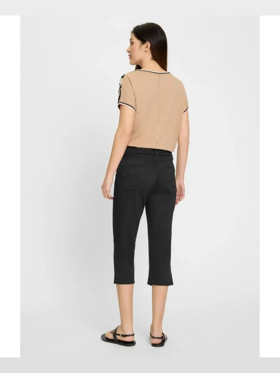 Женские капри Mona Fit Slim Leg Olsen — изображение 3 из 6, черный