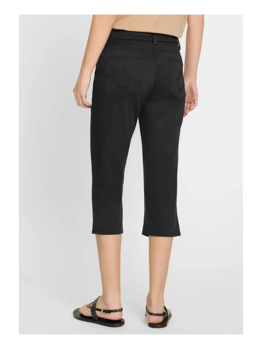 Женские капри Mona Fit Slim Leg Olsen — изображение 5 из 6, черный