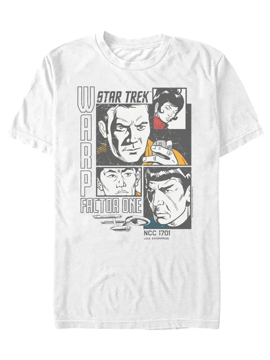 Футболка с принтом Star Trek The Original Series Factor One Fifth Sun — изображение 1 из 3, белый