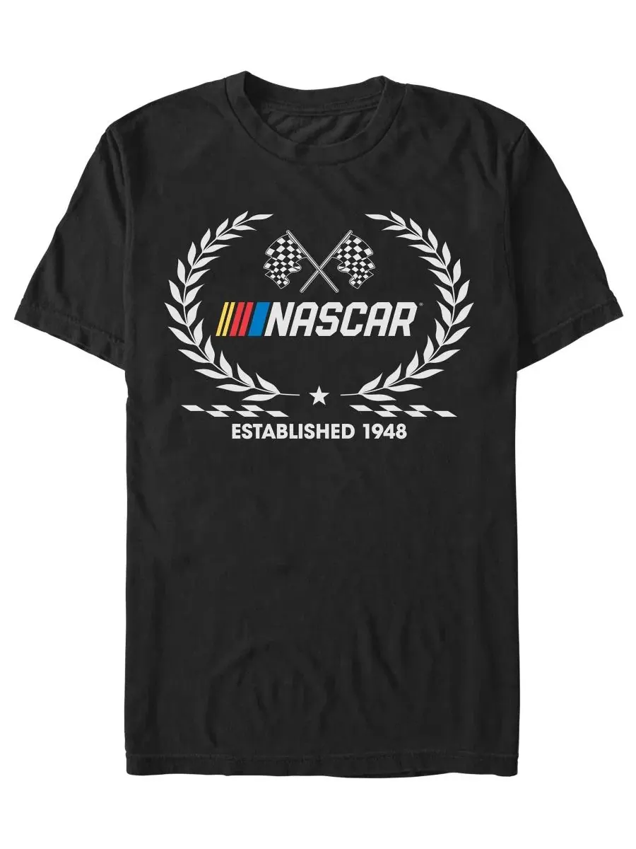 Футболка с графикой Nascar Established 1948 Fifth Sun — изображение 1 из 3, черный
