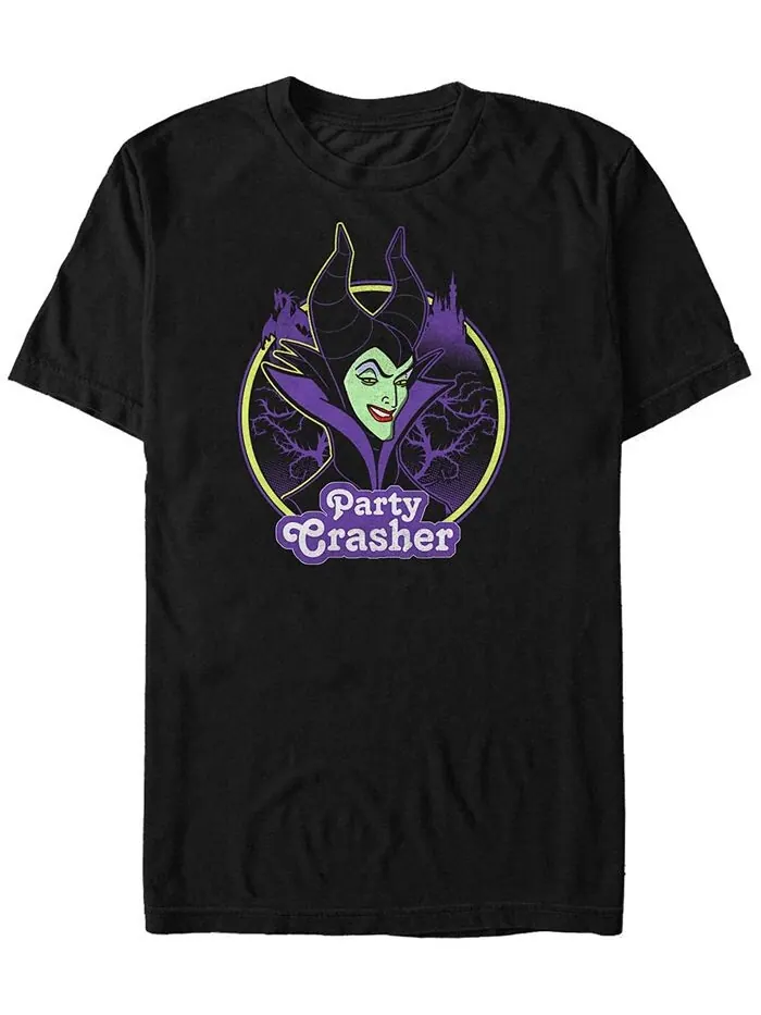 Мужская футболка Disney «Спящая красавица Малефисента» Party Crasher, с коротким рукавом Fifth Sun — изображение 1 из 1